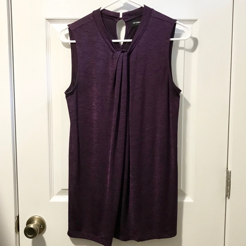 Liz Claiborne TALL Sleeveless Career Top